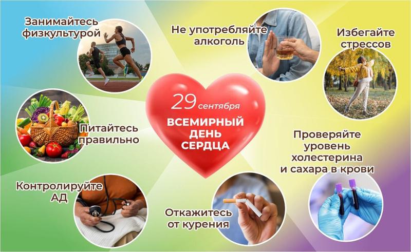 29 сентября - Всемирный день сердца 